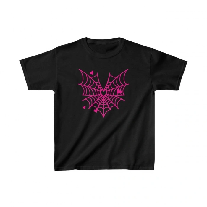 Baskılı T-Shirt - Siyah -