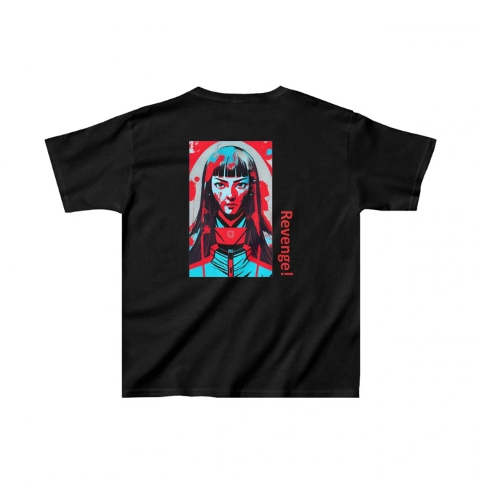 Baskılı T-Shirt - Siyah -