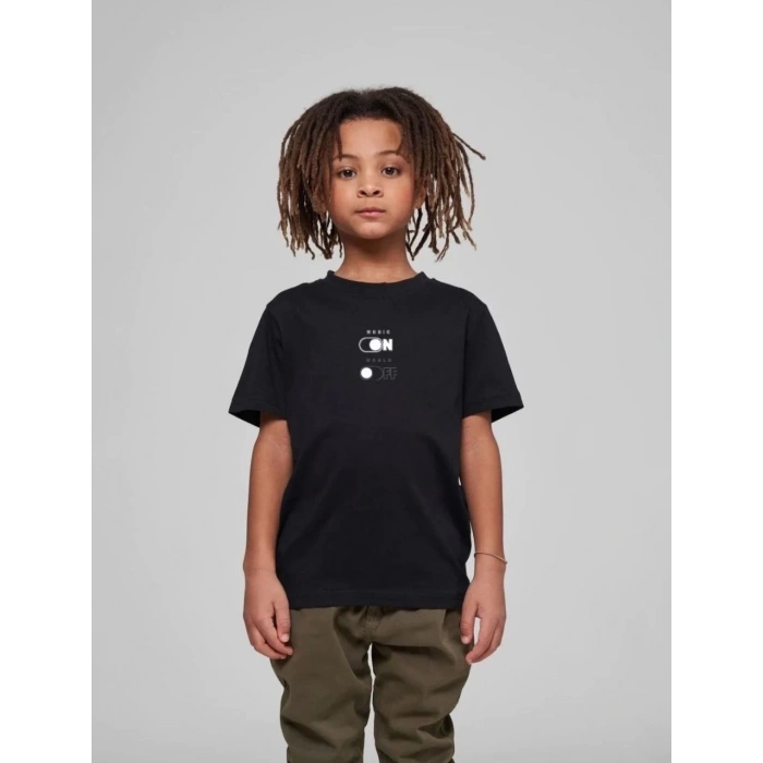 Baskılı T-Shirt - Siyah -