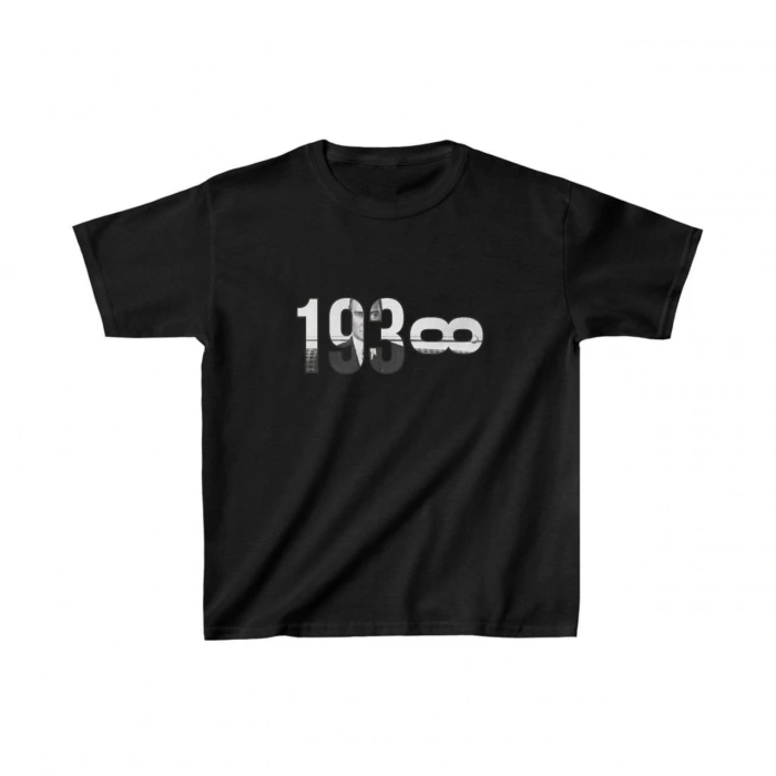 Baskılı T-Shirt - Siyah -