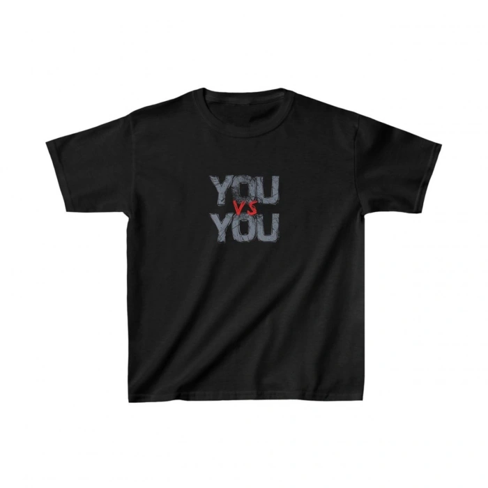 Baskılı T-Shirt - Siyah -