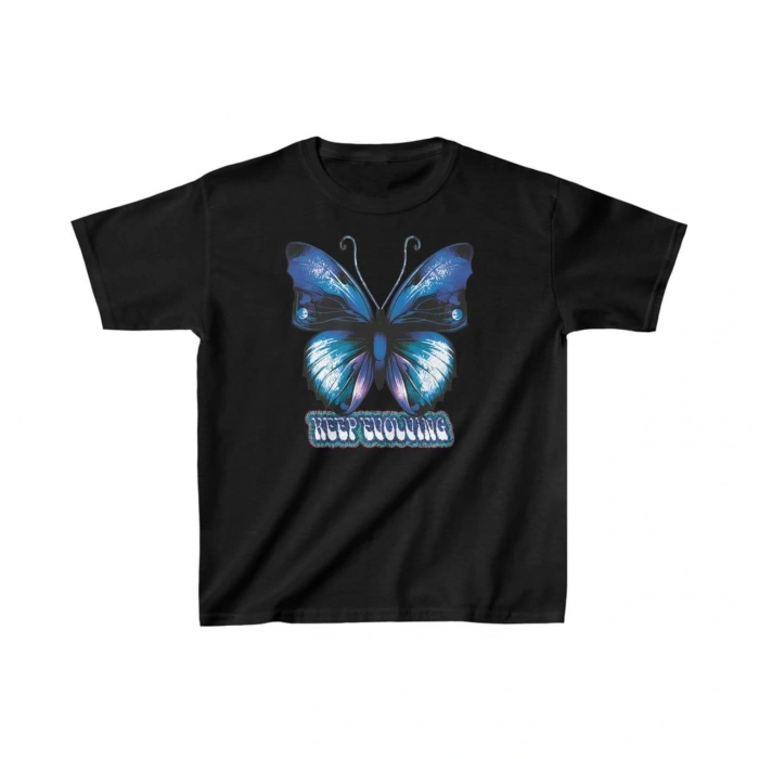Baskılı T-Shirt - Siyah -