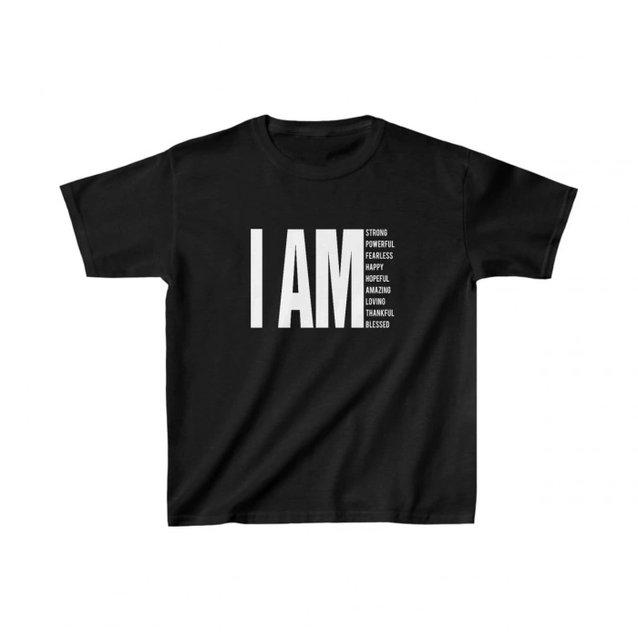 Baskılı T-Shirt - Siyah -