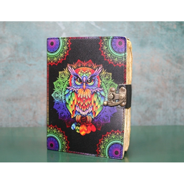 Baykuşlu Deri Defter