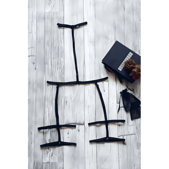 Bel - Boyun Ve Bacaktan Bağlamalı Harness Jartiyer - 150