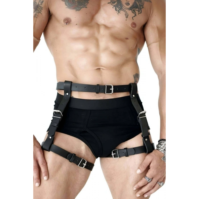 Bel Ve Bacak Ayarlanabilir Erkek  Harness - m81