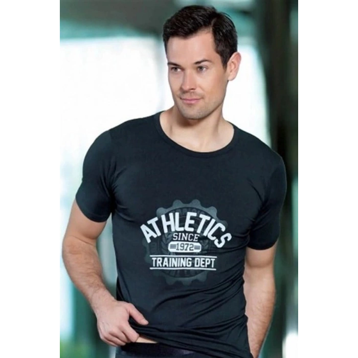 Berrak Erkek  Athletick Baskılı Tshirt 1036