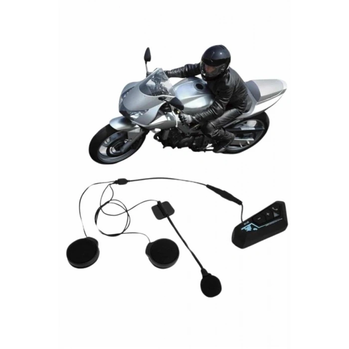 Bluetooth Kask Kulaklığı Intercom 5.0 Bluetooth Android ve İOS Uyumlu