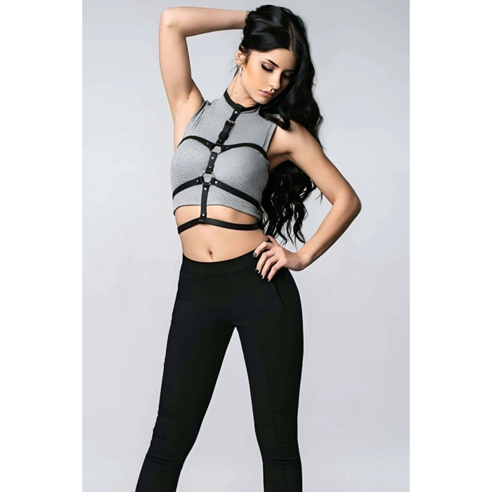 Boyundan Bağlı 3 Sıralı Şık Harness - 55