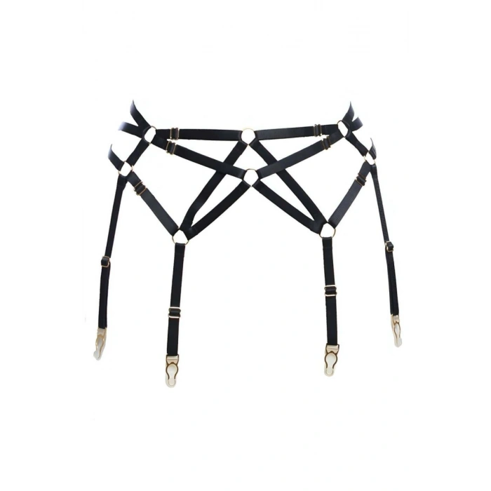 Çapraz Detaylı Şık Harness Jartiyer - 146