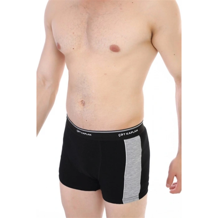 Çift Kaplan 850 Biyeli Likralı Erkek  Boxer