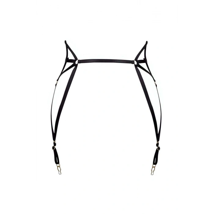 Çok Seksi Lastik Jartiyer Harness - 153