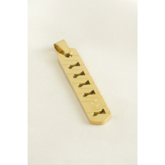 Çubuk Çelik Kolye Ucu 1*4,5 cm