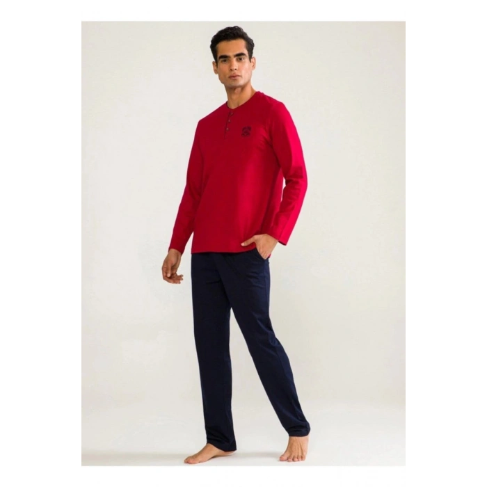 Ds Damat 01005 Uzun Kol Pijama Takımı