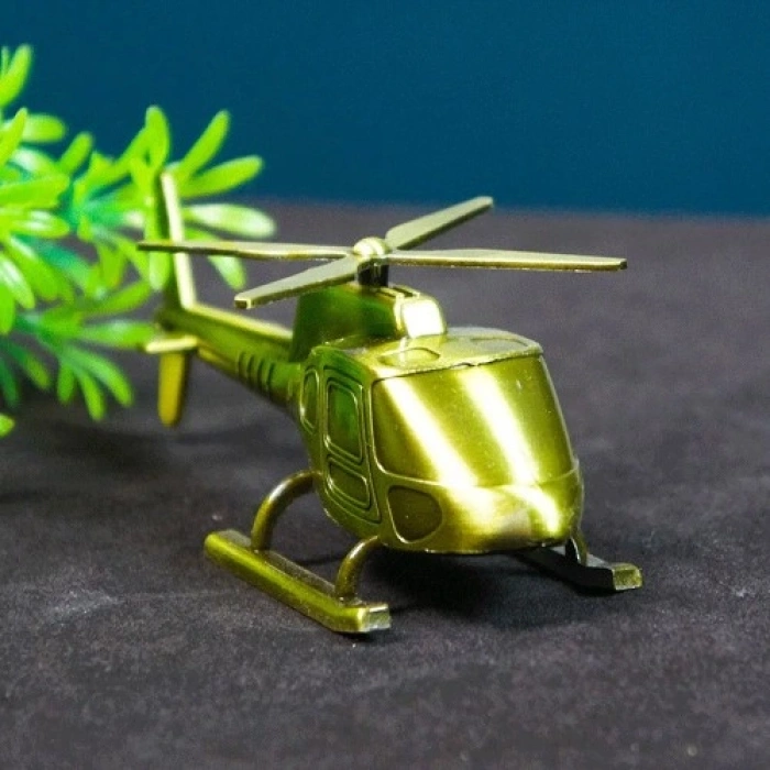 Dekoratif Metal Helikopter