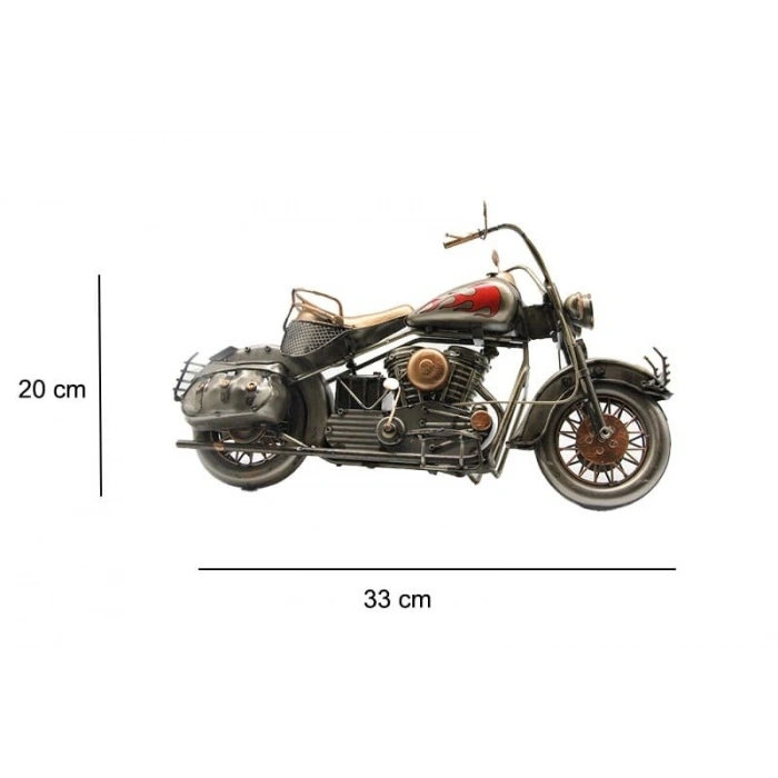 Dekoratif Metal Motorsiklet
