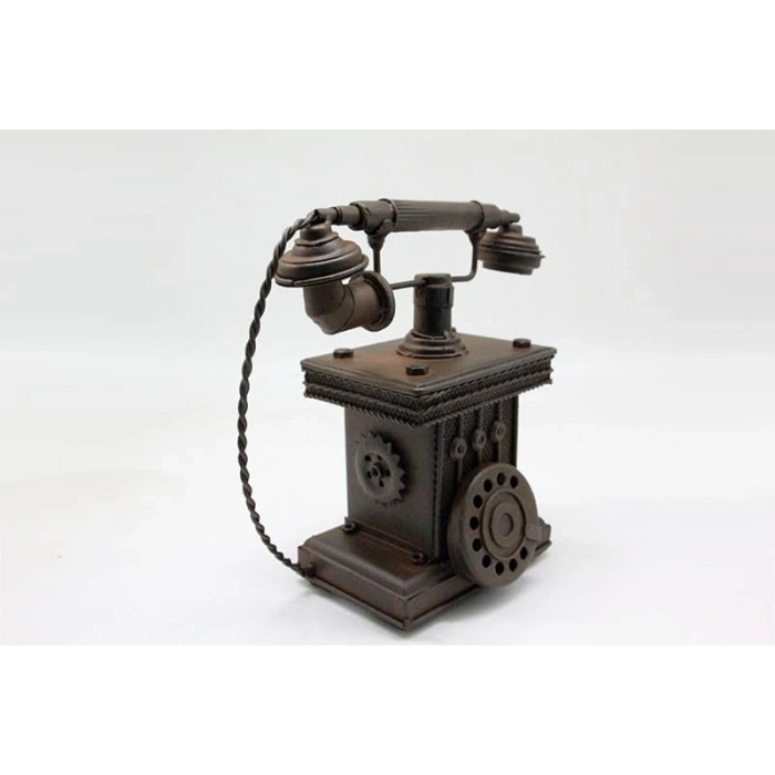 Dekoratif Metal Telefon