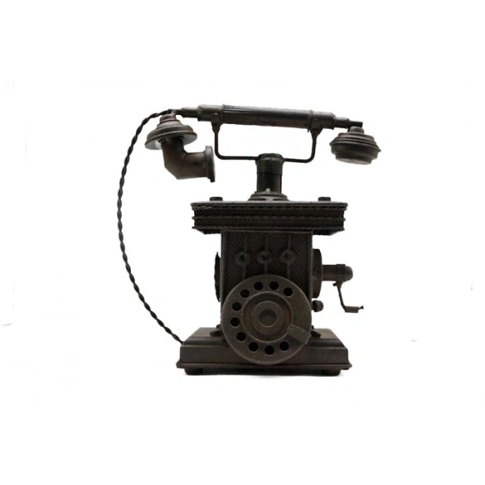 Dekoratif Metal Telefon