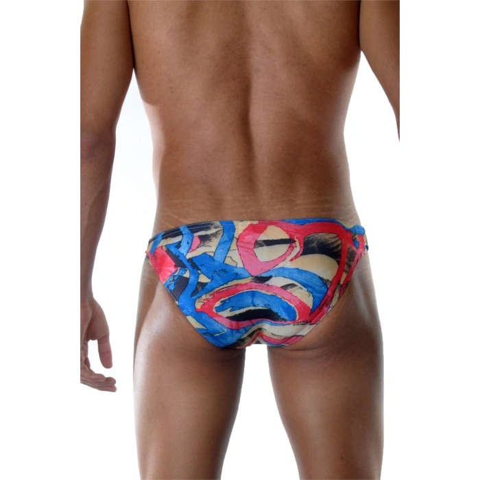 Desenli Erkek Slip