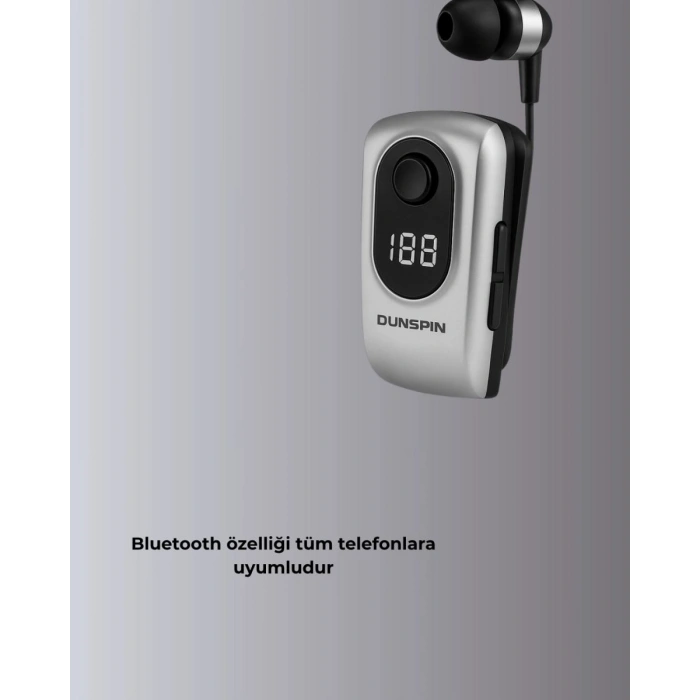 Dsf 220 Kablosuz Klipsli Bluetooth Kulaklık