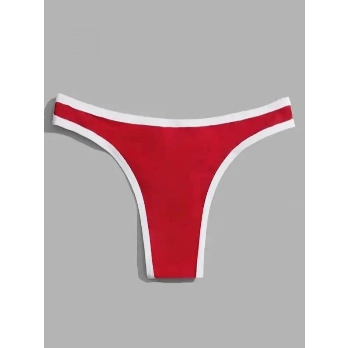 Erkek Biyeli Kırmızı Brazillian Slip