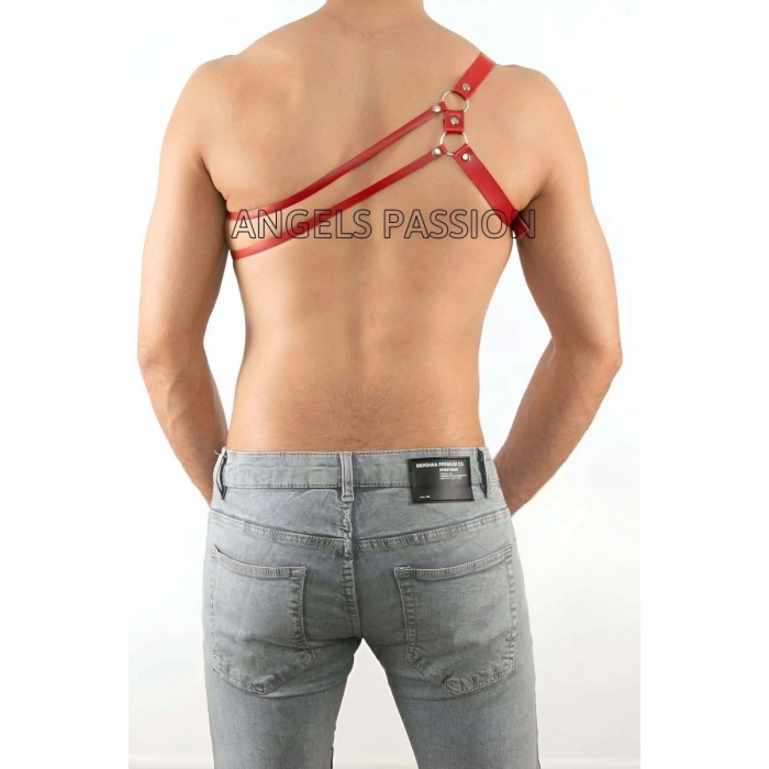 Erkek  Deri Omuz Harness, Tek Omuz Harness - m14