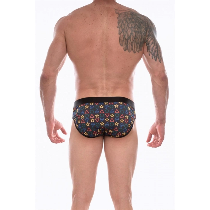 Erkek  Desenli Slip