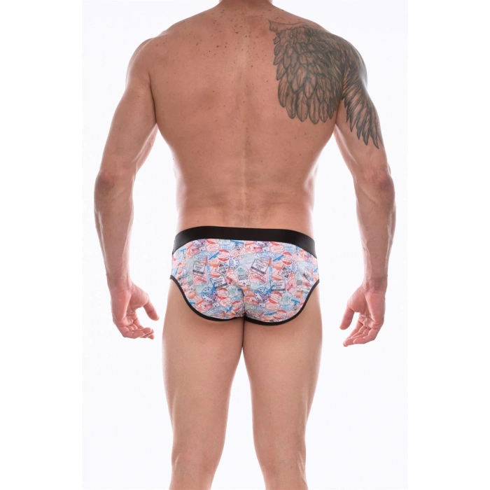 Erkek Desenli Slip