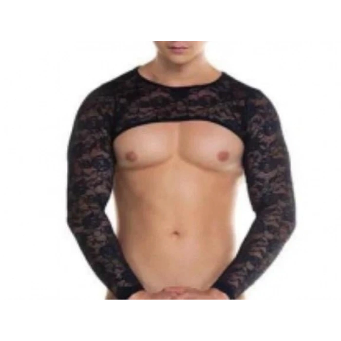Erkek  Fantezi Dantel Crop
