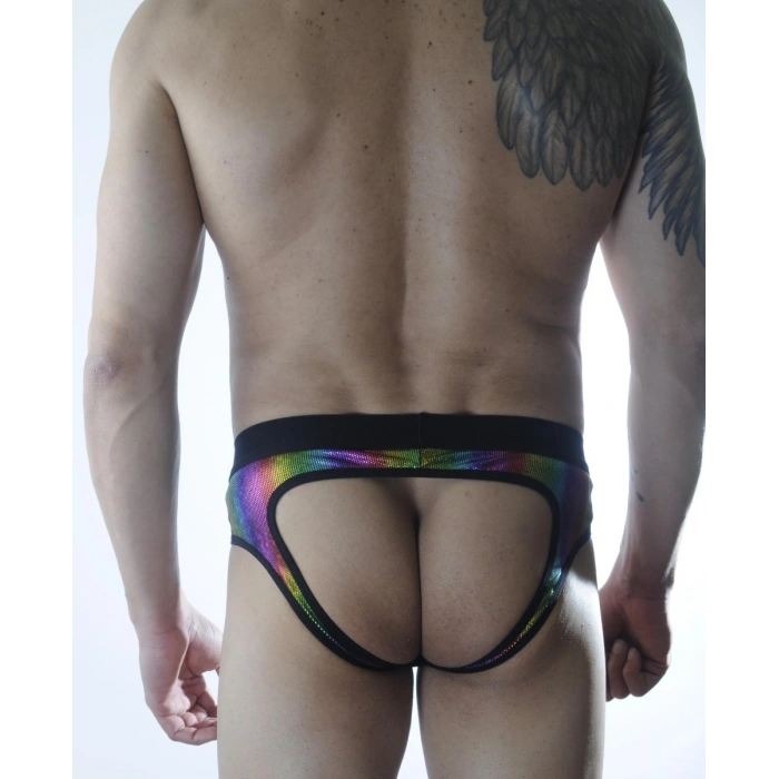 Erkek Fantezi Renkli Jockstrap