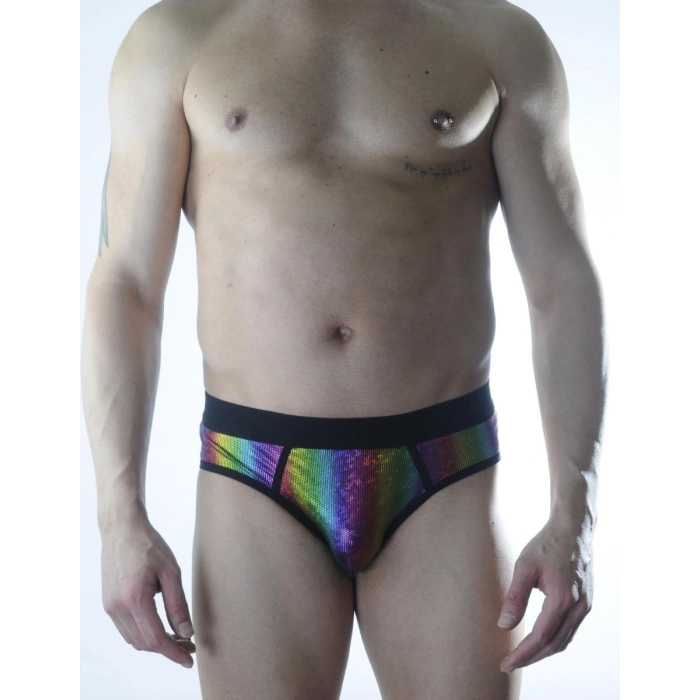 Erkek Fantezi Renkli Jockstrap