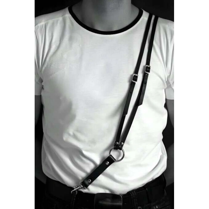 Erkek Omuzdan Askılı Göğüs Harness - m98