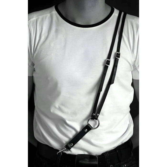 Erkek Omuzdan Askılı Göğüs Harness - m98