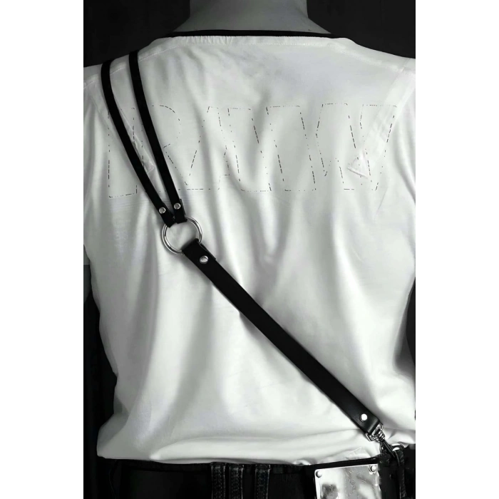 Erkek Omuzdan Askılı Göğüs Harness - m98
