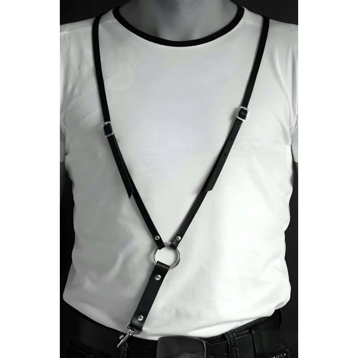 Erkek Omuzdan Askılı Göğüs Harness - m98