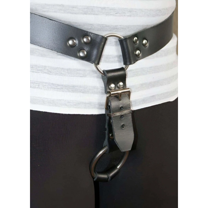 Erkek  Özel Bölge Deri Harness - m25