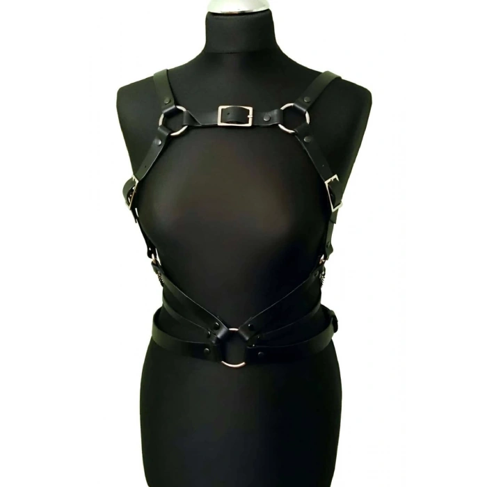 Fantazi Deri Göğüs Harness - 912