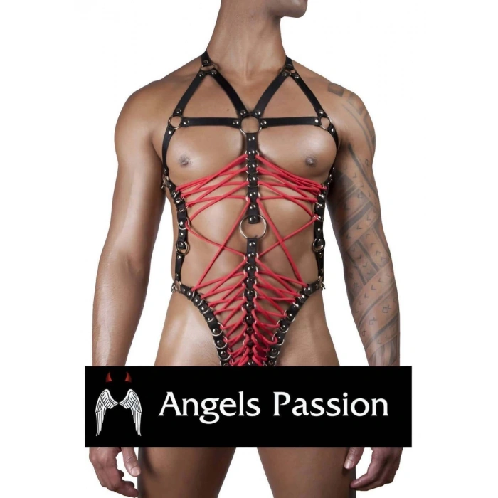 Fantazi Erkek  İç Giyim Harness - m63