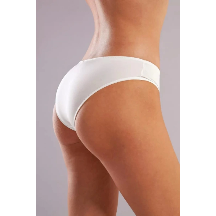 Gala Mini Slip, Kadın Dantelli Ekru Külot