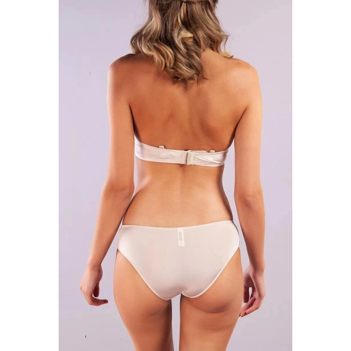 Gala Mini Slip, Kadın Dantelli Ten Külot