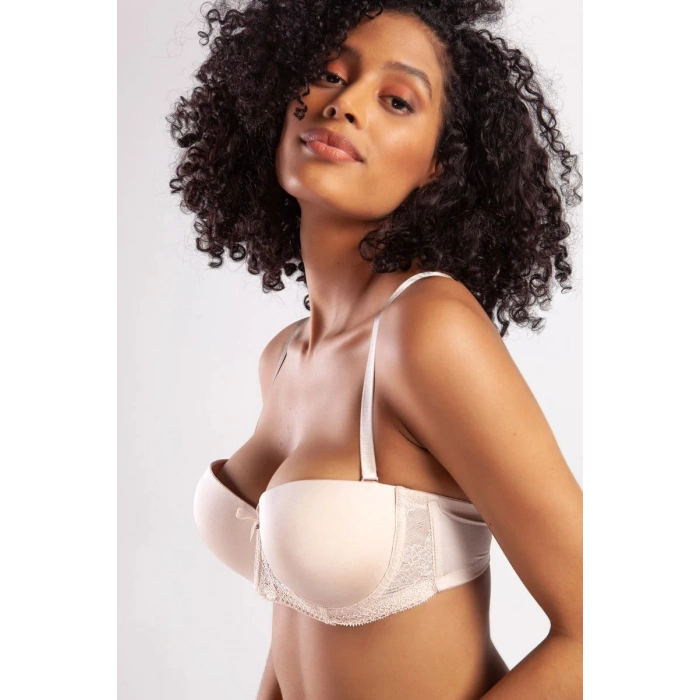 Gala Push-up Strapless Bra, Ten Konforlu Ve Şık Sütyen, Strapless