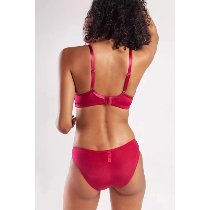 Garland Mini Slip, Kadın Güpürlü Şarap Külot