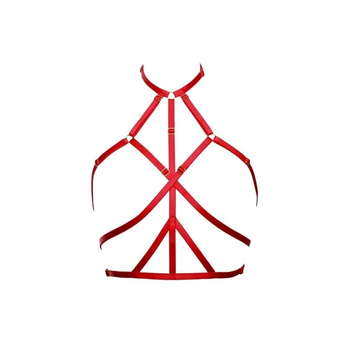 Göğsü Saran Şık Lastik Harness - 148