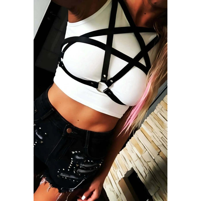 Göğüs Pentagram Harness - 167