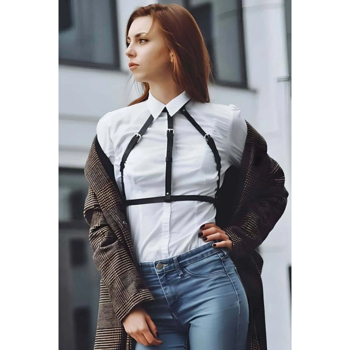 Gömlek Üstü Deri Aksesuar - 164