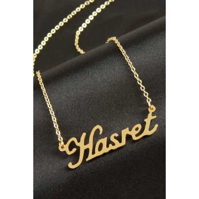 Hasret isimli kolye (Kişiye Özel)