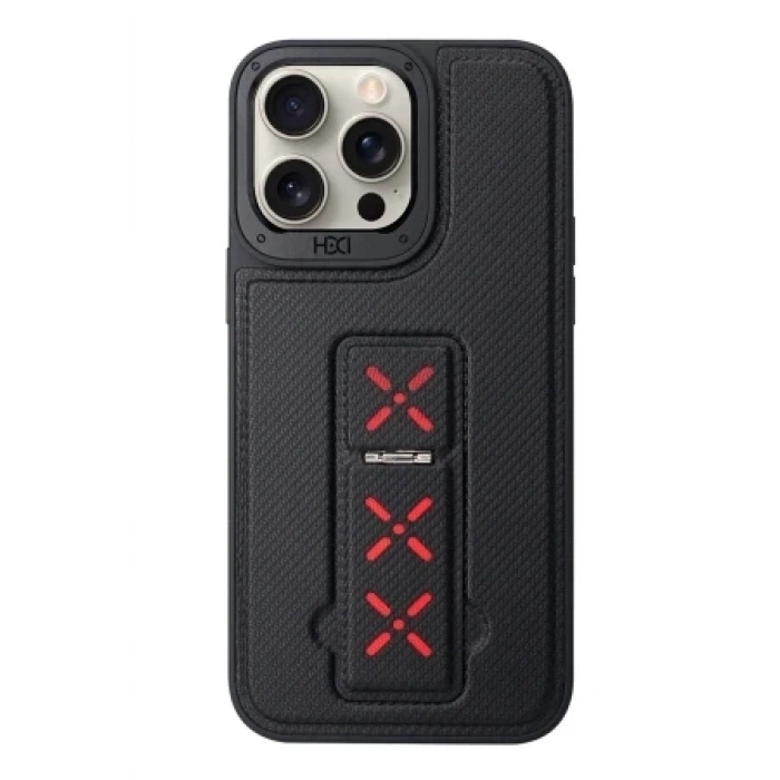 HDD Apple iPhone 14 Pro Max HBC-248 Lima Standlı Kapak - Derin Mor