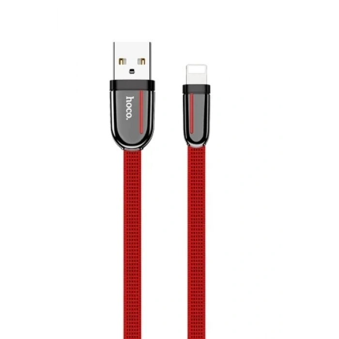 Hoco. U74 USB to Lightning Şarj Data Kablosu - Siyah