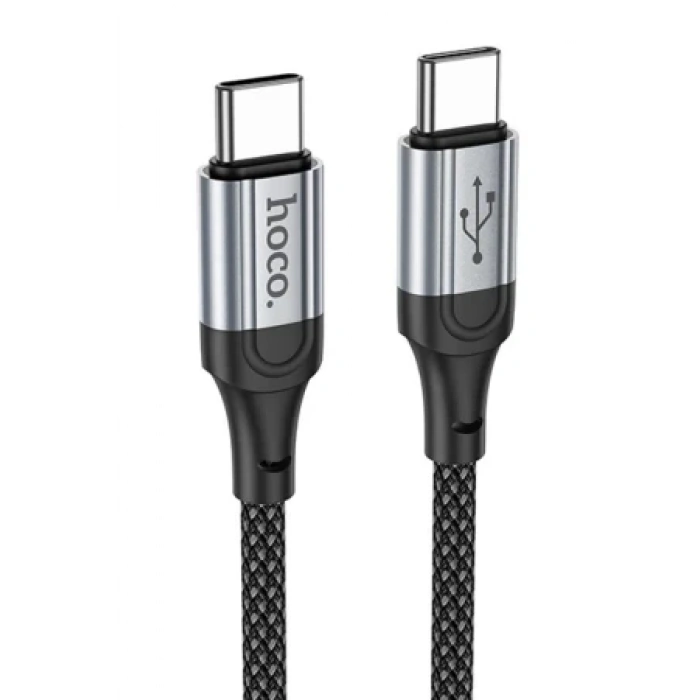 Hoco. X102 Fresh 1M 60W Type-C to Type-C PD Hızlı Şarj Data Kablosu - Siyah