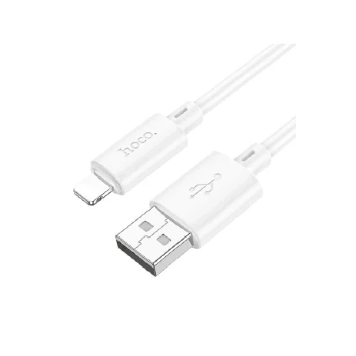 Hoco. X88 1M USB to Lightning Şarj Data Kablosu - Siyah